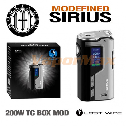 Lost Vape Modefined Sirius 200W (оригинал) фото 6