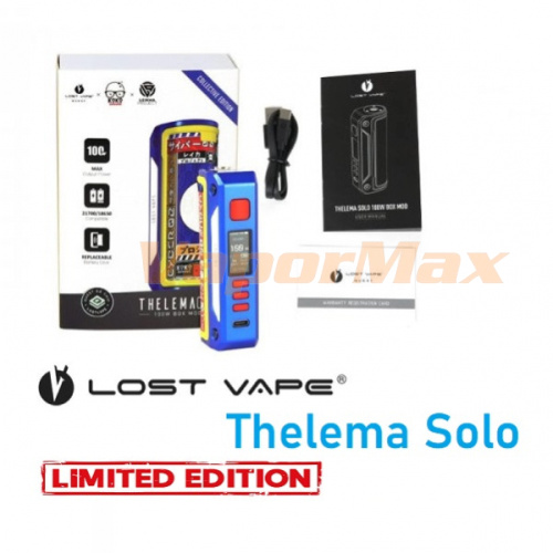 Lost Vape Thelema Solo 100W Mod Limited Edition