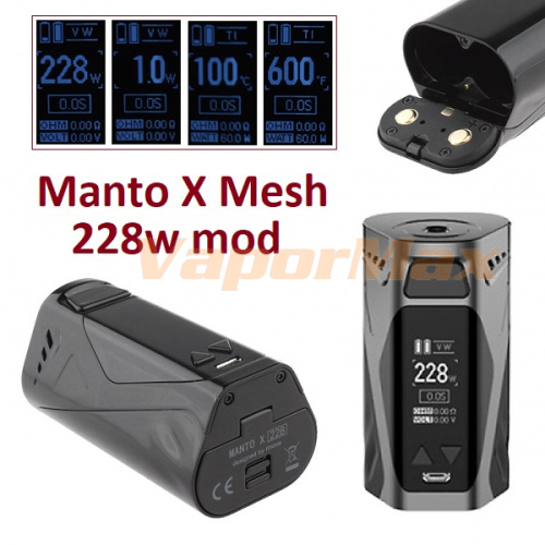 Rincoe Manto X Mesh 228W mod фото 2 Rincoe Manto X Mesh 228W mod фото 2