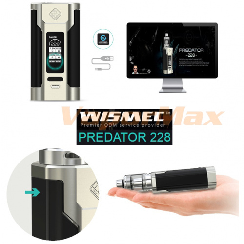 Wismec Predator 228 Mod (оригинал) фото 3 Wismec Predator 228 Mod (оригинал) фото 3