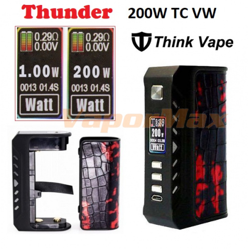 Think Vape Thunder 200W TC Mod фото 2 Think Vape Thunder 200W TC Mod фото 2