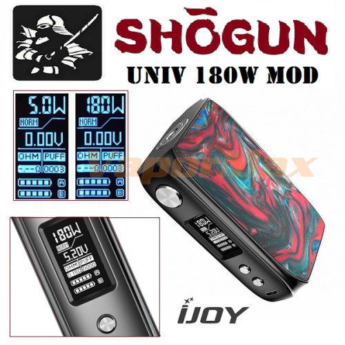 IJOY Shogun Univ 180W Mod фото 4 IJOY Shogun Univ 180W Mod фото 4