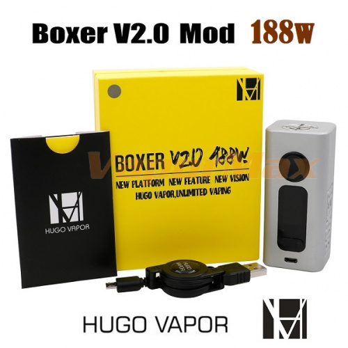 Hugo Vapor BOXER V2 188W (оригинал) фото 2 Hugo Vapor BOXER V2 188W (оригинал) фото 2