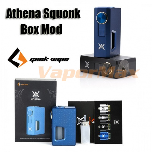Geekvape Athena Squonk Mod (оригинал) фото 3 Geekvape Athena Squonk Mod (оригинал) фото 3