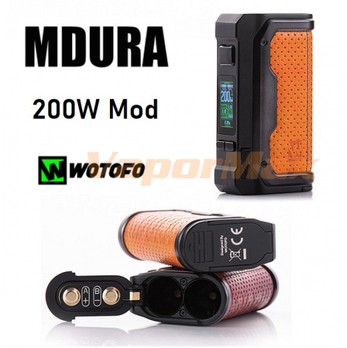 Wotofo MDura 200W VW Mod фото 3 Wotofo MDura 200W VW Mod фото 3