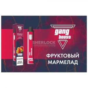 Электронная сигарета Gang Boost 2200 (Фруктовый мармелад) купить с доставкой в Самаре, по России и СНГ. Цена. Изображение №12. 