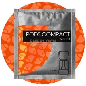 Капсула  Pods Compact для Logic 1,5 % Лимонад клубника кактус айс купить с доставкой в Самаре, по России и СНГ. Цена. Изображение №2. 
