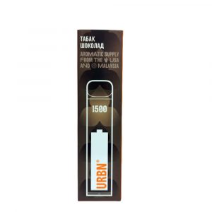 Электронная сигарета URBN 1500 (Табак с шоколадом) купить с доставкой в Самаре, по России и СНГ. Цена. Изображение №8. 
