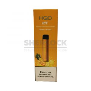 Электронная сигарета HQD HIT 1600 (Лайм-ананас) купить с доставкой в Самаре, по России и СНГ. Цена. Изображение №17. 