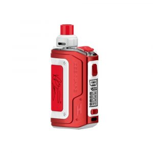GeekVape Aegis Hero 2 (H45) RTE 1400mAh Kit (Red&White) купить с доставкой в Самаре, по России и СНГ. Цена. Изображение №10. 