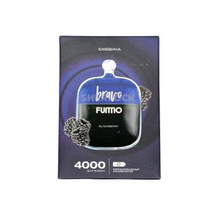 Электронная сигарета Fummo BRAVO 4000 (Ежевика) купить с доставкой в Самаре, по России и СНГ. Цена. Изображение №24. 