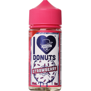 Жидкость Mad Hatter I Love Donuts Strawberry Shortfill (100 мл) купить с доставкой в Самаре, по России и СНГ. Цена. Изображение №8. 