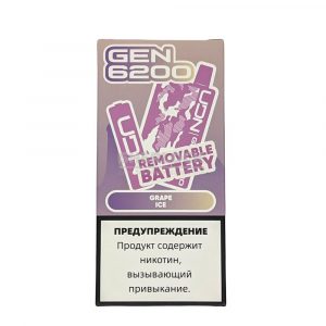 Электронная сигарета UDN GEN 6200 (Кислое яблоко) купить с доставкой в Самаре, по России и СНГ. Цена. Изображение №2. 