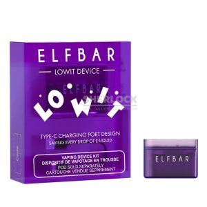 POD-система Elf Bar Lowit (Фиолетовый) купить с доставкой в Самаре, по России и СНГ. Цена. Изображение №15. 