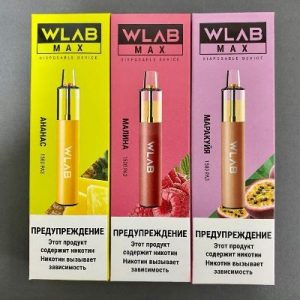 Электронная сигарета WLAB MAX 1500 (Малина) купить с доставкой в Самаре, по России и СНГ. Цена. Изображение №6. 