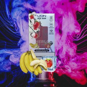 UDN ACE BAR 5000 Strawberry Banana (Клубника Банан) купить с доставкой в Самаре, по России и СНГ. Цена. Изображение №7. 
