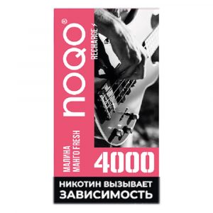 Электронная сигарета NOQO 4000 (Малина Манго Фреш) купить с доставкой в Самаре, по России и СНГ. Цена. Изображение №6. 