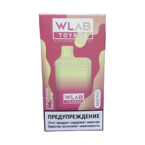 Электронная сигарета WLAB TOYBOX 5000 (Тройное манго) купить с доставкой в Самаре, по России и СНГ. Цена. Изображение №7. 