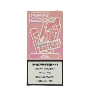 Электронная сигарета UDN GEN 6200 (Персиковое мороженое) купить с доставкой в Самаре, по России и СНГ. Цена. Изображение №24. 