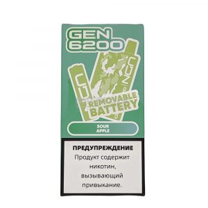 Электронная сигарета UDN GEN 6200 (Виноград лёд) купить с доставкой в Самаре, по России и СНГ. Цена. Изображение №3. 