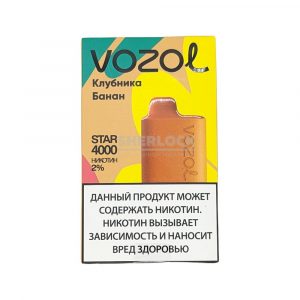 Электронная сигарета VOZOL STAR 4000 (Табак) купить с доставкой в Самаре, по России и СНГ. Цена. Изображение №3. 