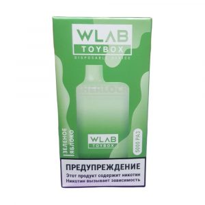 Электронная сигарета WLAB TOYBOX 5000 (Зелёное яблоко) купить с доставкой в Самаре, по России и СНГ. Цена. Изображение №10. 