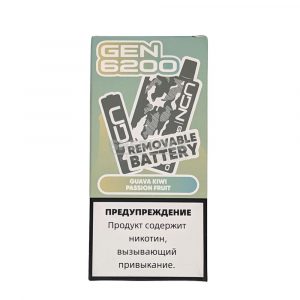 Электронная сигарета UDN GEN 6200 (Гуава киви маракуйя) купить с доставкой в Самаре, по России и СНГ. Цена. Изображение №6. 