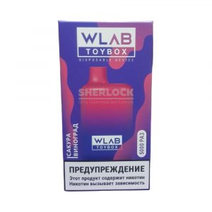 Электронная сигарета WLAB TOYBOX 5000 (Сакура Виноград) купить с доставкой в Самаре, по России и СНГ. Цена. Изображение №20. 