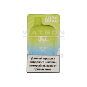 Электронная сигарета FLUM PEBBLE 6000 (Ледяной цитрус) купить с доставкой в Самаре, по России и СНГ. Цена. Изображение №14. 