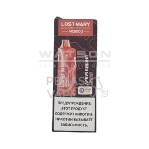 Электронная сигарета LOST MARY MO 5000 (Арбуз вишня) купить с доставкой в Самаре, по России и СНГ. Цена. Изображение №5. 