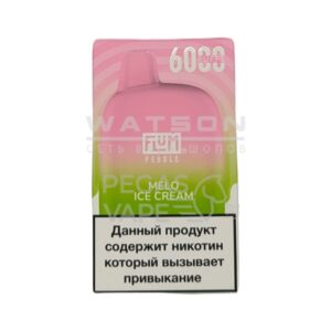 Электронная сигарета FLUM PEBBLE 6000 (Мороженое Мело) купить с доставкой в Самаре, по России и СНГ. Цена. Изображение №11. 