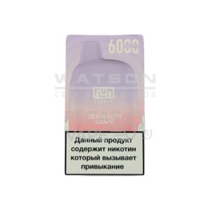 Электронная сигарета FLUM PEBBLE 6000 (Клюква виноград) купить с доставкой в Самаре, по России и СНГ. Цена. Изображение №7. 