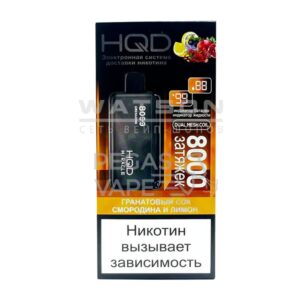 8000 HQD Miracle (Гранатовый сок, смородина и лимон) купить с доставкой в Самаре, по России и СНГ. Цена. Изображение №14. 